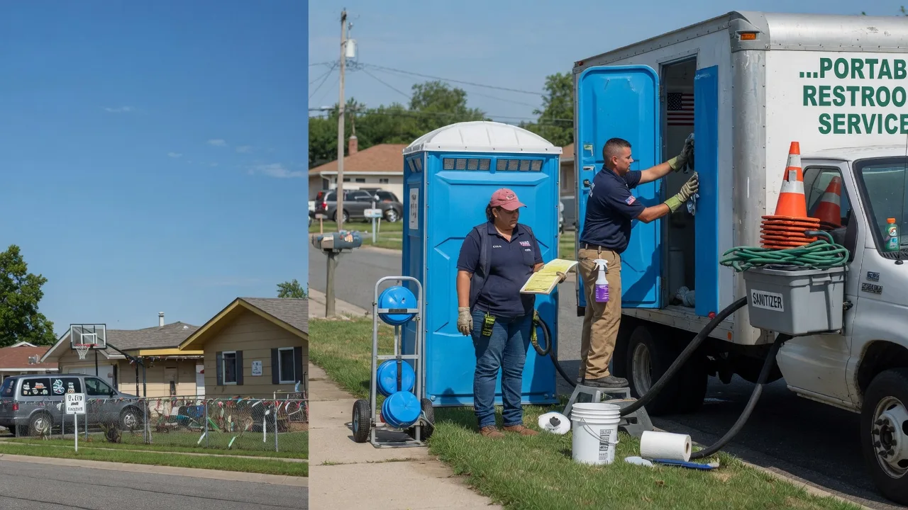 Portable Toilet Rental in Mentcle, PA near me